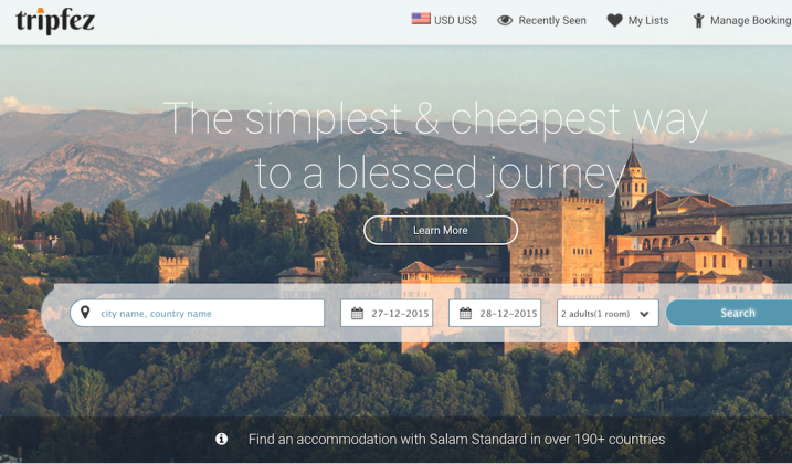 Tripfez – новый сайт, орентированный на туристов-мусульман