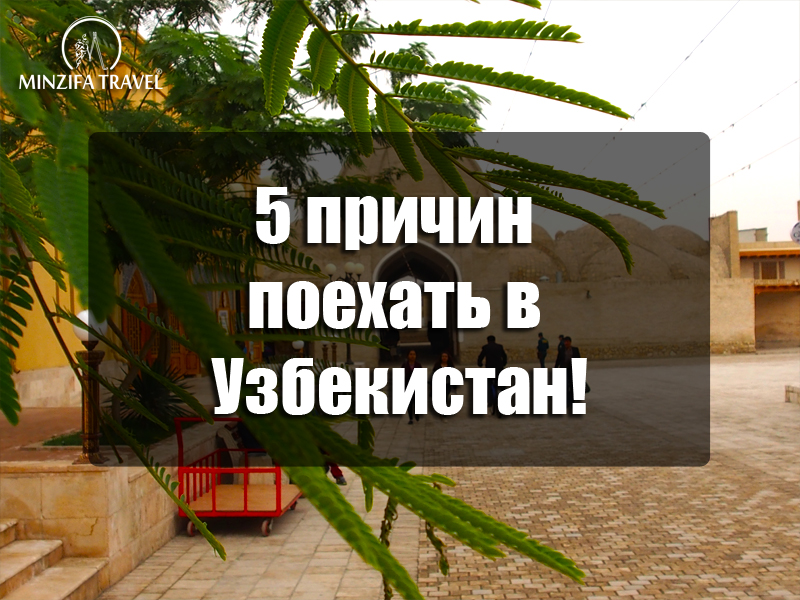 5 (Самых) Важных Причин Поехать в Узбекистан!