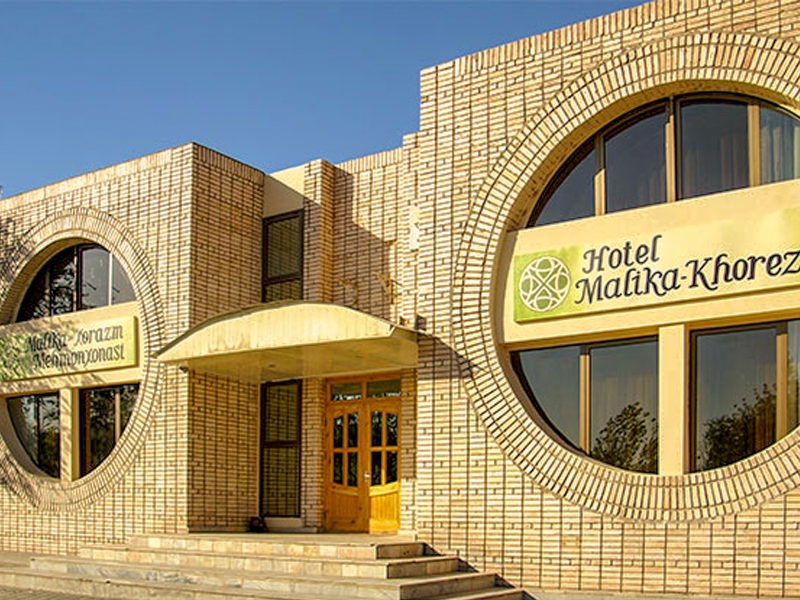 Гостиница Malika Khorezm hotel в Хиве. Узбекистан