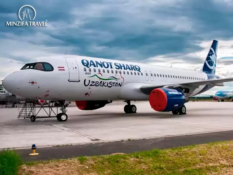 Авиарейсы в Узбекистан. Запускаются чартерные рейсы Ташкент - Воронеж (Авиакомпания Qanot Sharq)